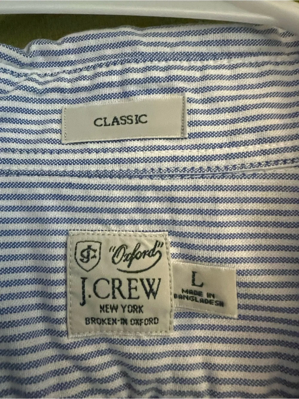 J. Crew light blue